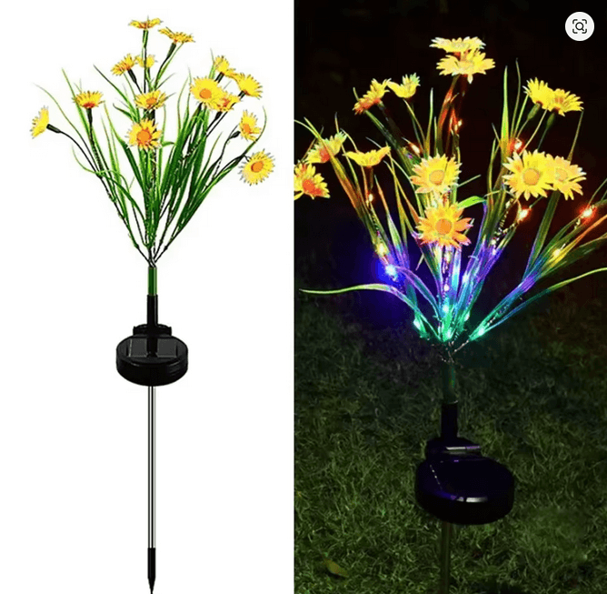Stokrotki solarne LED